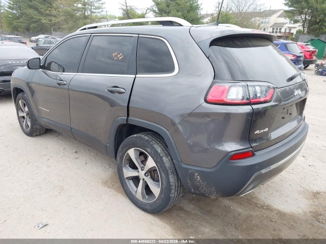 2019 Jeep Cherokee Limited 4x4 მანქანა იყიდება აუქციონზე, vin: 1C4PJMDX3KD161142, აუქციონის ნომერი: 44886222