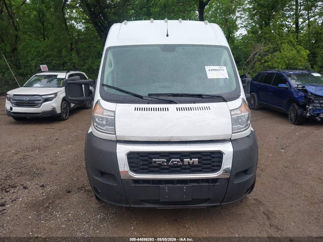 44886293 :رقم المزاد ، 3C6LRVDG4ME526272 vin ، 2021 Ram Promaster 2500 High Roof 159 Wb مزاد بيع