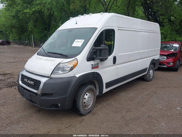 44886293 :رقم المزاد ، 3C6LRVDG4ME526272 vin ، 2021 Ram Promaster 2500 High Roof 159 Wb مزاد بيع