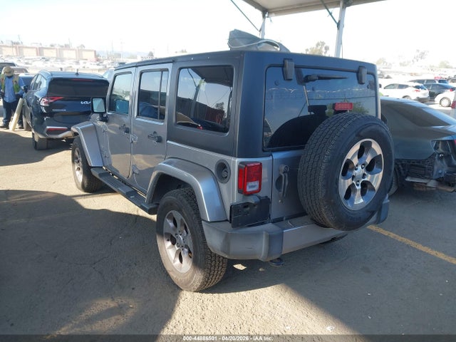 44886501 :رقم المزاد ، 1C4BJWEGXGL261451 vin ، 2016 Jeep Wrangler Unlimited Sahara مزاد بيع