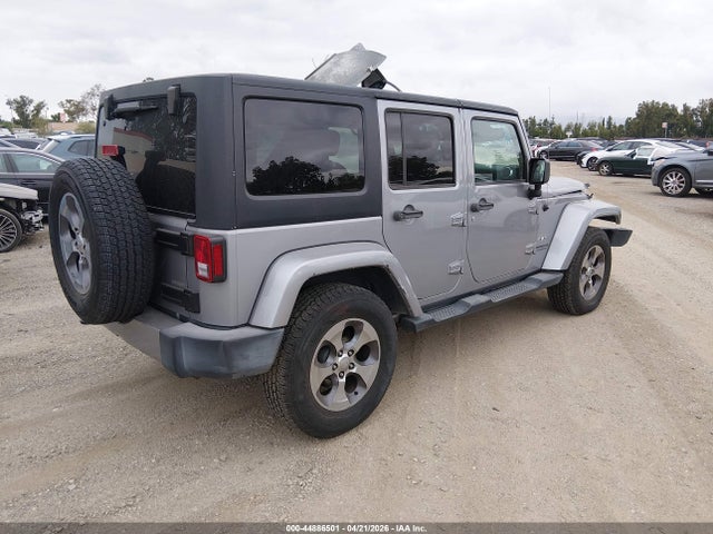 44886501 :رقم المزاد ، 1C4BJWEGXGL261451 vin ، 2016 Jeep Wrangler Unlimited Sahara مزاد بيع
