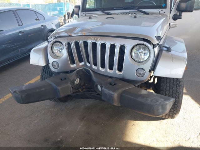 44886501 :رقم المزاد ، 1C4BJWEGXGL261451 vin ، 2016 Jeep Wrangler Unlimited Sahara مزاد بيع
