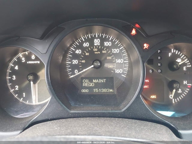 44886636 :رقم المزاد ، JTHCH96S160012314 vin ، 2006 Lexus Gs 300 مزاد بيع