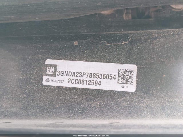 2008 Chevrolet Hhr Lt მანქანა იყიდება აუქციონზე, vin: 3GNDA23P78S536054, აუქციონის ნომერი: 44886658