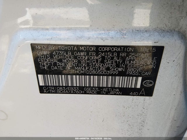 JTHCM1D28G5003999 Lexus IS 300