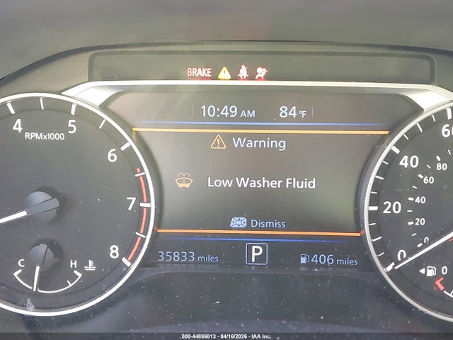 1N4BL4CV2NN365777 Nissan Altima Sr Fwd