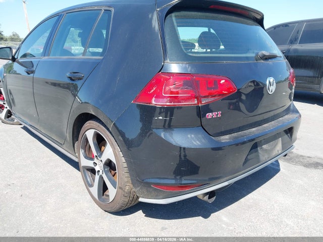 2017 Volkswagen Golf Gti Autobahn 4-door/s 4-door/se 4-door/sport 4-door მანქანა იყიდება აუქციონზე, vin: 3VW447AUXHM016132, აუქციონის ნომერი: 44886839
