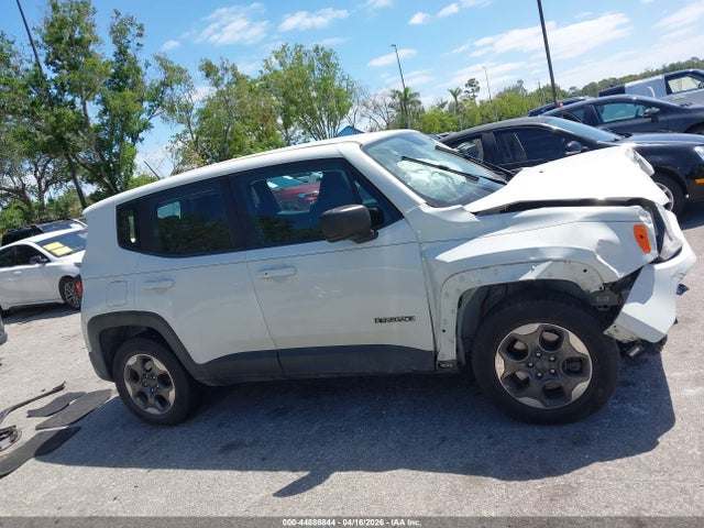 44886844 :رقم المزاد ، ZACCJAAT3GPD42409 vin ، 2016 Jeep Renegade Sport مزاد بيع