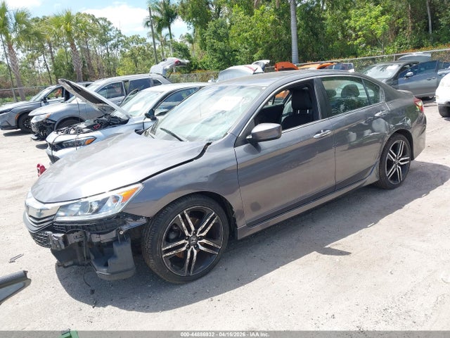 44886932 :رقم المزاد ، 1HGCR2F58GA093292 vin ، 2016 Honda Accord Sport مزاد بيع