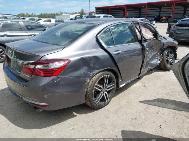 44886932 :رقم المزاد ، 1HGCR2F58GA093292 vin ، 2016 Honda Accord Sport مزاد بيع