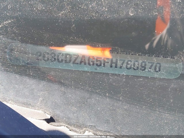 44886942 :رقم المزاد ، 2C3CDZAG5FH760970 vin ، 2015 Dodge Challenger Sxt مزاد بيع