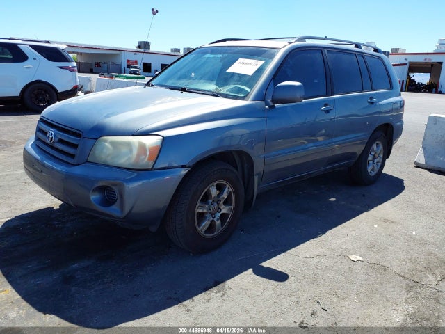 2006 Toyota Highlander V6 მანქანა იყიდება აუქციონზე, vin: JTEDP21A260103117, აუქციონის ნომერი: 44886948