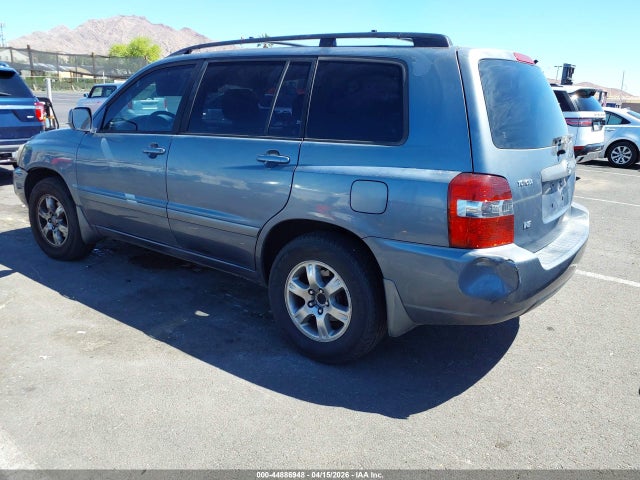 2006 Toyota Highlander V6 მანქანა იყიდება აუქციონზე, vin: JTEDP21A260103117, აუქციონის ნომერი: 44886948