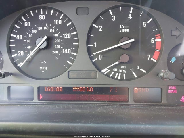 Продажа на аукционе авто 2000 Bmw 540ia, vin: WBADN6349YGM69141, номер лота: 44886949
