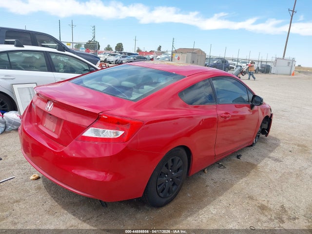 Продажа на аукционе авто 2012 Honda Civic Lx, vin: 2HGFG3B57CH518026, номер лота: 44886956