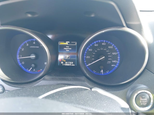 44887040 :رقم المزاد ، 4S4BSALC1F3323474 vin ، 2015 Subaru Outback 2.5i Limited مزاد بيع