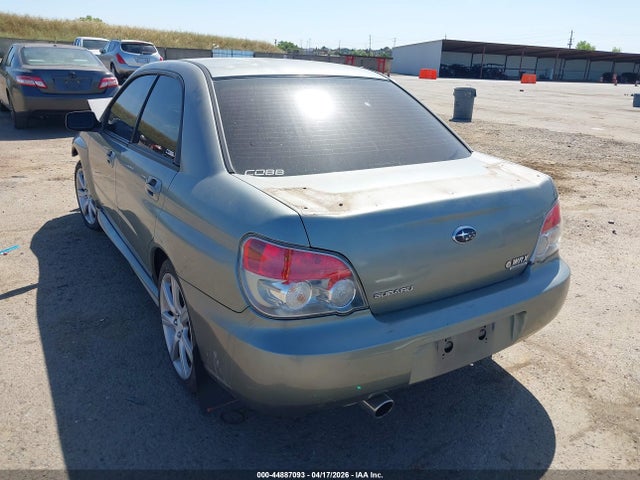 2006 Subaru Impreza Wrx მანქანა იყიდება აუქციონზე, vin: JF1GD79646G525359, აუქციონის ნომერი: 44887093