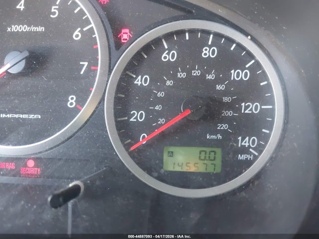 2006 Subaru Impreza Wrx მანქანა იყიდება აუქციონზე, vin: JF1GD79646G525359, აუქციონის ნომერი: 44887093