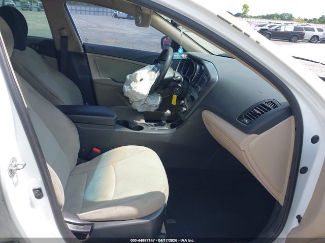 2013 Kia Optima Lx მანქანა იყიდება აუქციონზე, vin: 5XXGM4A76DG249039, აუქციონის ნომერი: 44887147