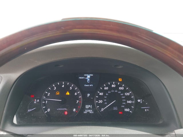 44887203 :رقم المزاد ، JTHBL46F185067903 vin ، 2008 Lexus Ls 460 مزاد بيع