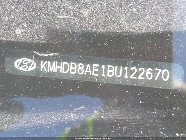 44887259 :رقم المزاد ، KMHDB8AE1BU122670 vin ، 2011 Hyundai Elantra Touring Gls مزاد بيع