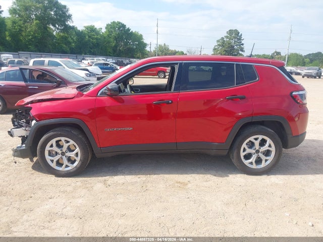 44887325 :رقم المزاد ، 3C4NJDAN0ST528051 vin ، 2025 Jeep Compass Sport 4x4 مزاد بيع