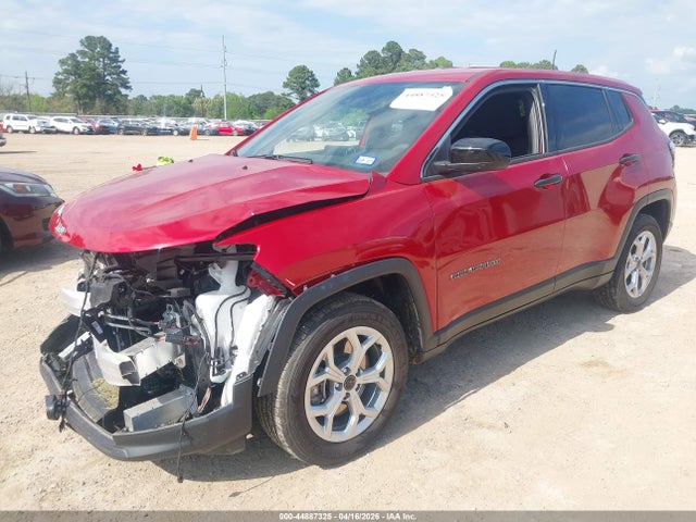 44887325 :رقم المزاد ، 3C4NJDAN0ST528051 vin ، 2025 Jeep Compass Sport 4x4 مزاد بيع