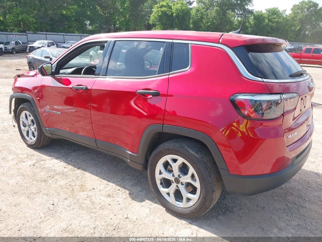 44887325 :رقم المزاد ، 3C4NJDAN0ST528051 vin ، 2025 Jeep Compass Sport 4x4 مزاد بيع