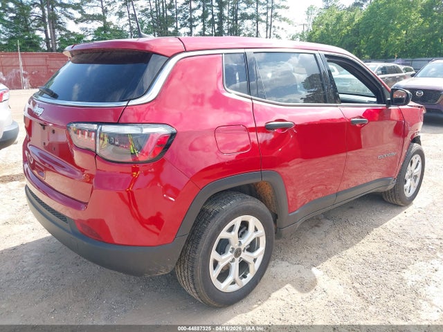 44887325 :رقم المزاد ، 3C4NJDAN0ST528051 vin ، 2025 Jeep Compass Sport 4x4 مزاد بيع