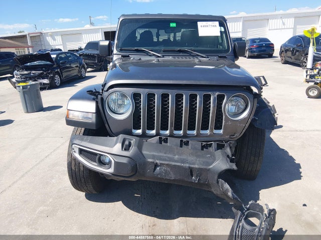 44887588 :رقم المزاد ، 1C6HJTFG3NL139977 vin ، 2022 Jeep Gladiator Overland 4x4 مزاد بيع