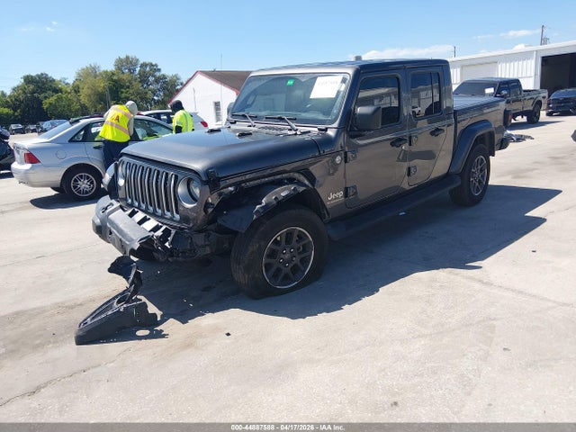 44887588 :رقم المزاد ، 1C6HJTFG3NL139977 vin ، 2022 Jeep Gladiator Overland 4x4 مزاد بيع
