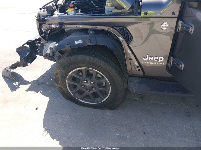 44887588 :رقم المزاد ، 1C6HJTFG3NL139977 vin ، 2022 Jeep Gladiator Overland 4x4 مزاد بيع