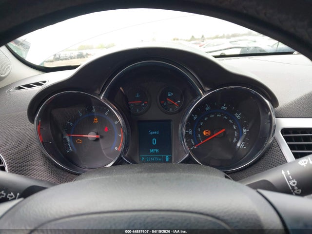 2012 Chevrolet Cruze 1lt მანქანა იყიდება აუქციონზე, vin: 1G1PF5SC8C7142778, აუქციონის ნომერი: 44887607