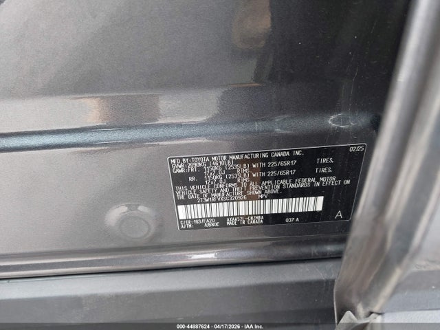 Toyota Rav4 Xle 2025 2T3W1RFVXSC320926 Image 9