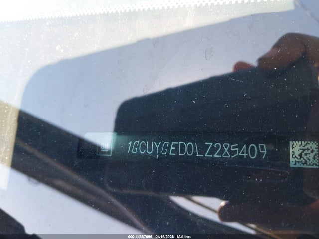 44887666 :رقم المزاد ، 1GCUYGED0LZ285409 vin ، 2020 Chevrolet Silverado 1500 4wd  Short Bed Ltz مزاد بيع