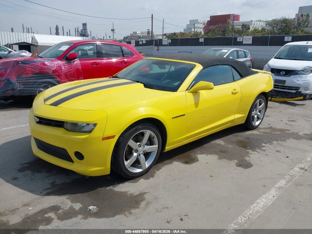 44887905 :رقم المزاد ، 2G1FB3D32E9284327 vin ، 2014 Chevrolet Camaro 1lt مزاد بيع
