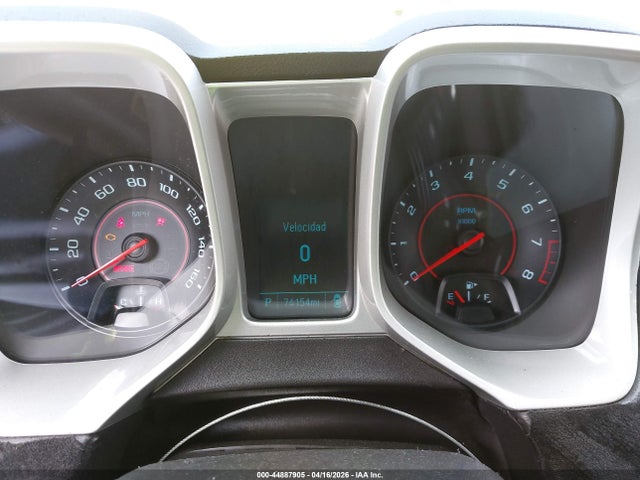44887905 :رقم المزاد ، 2G1FB3D32E9284327 vin ، 2014 Chevrolet Camaro 1lt مزاد بيع