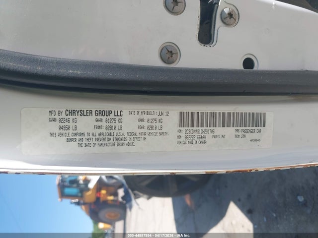 Aukcja sprzedaży 2012 Dodge Challenger Sxt, vin: 2C3CDYAG1CH291706, numer aukcji: 44887994