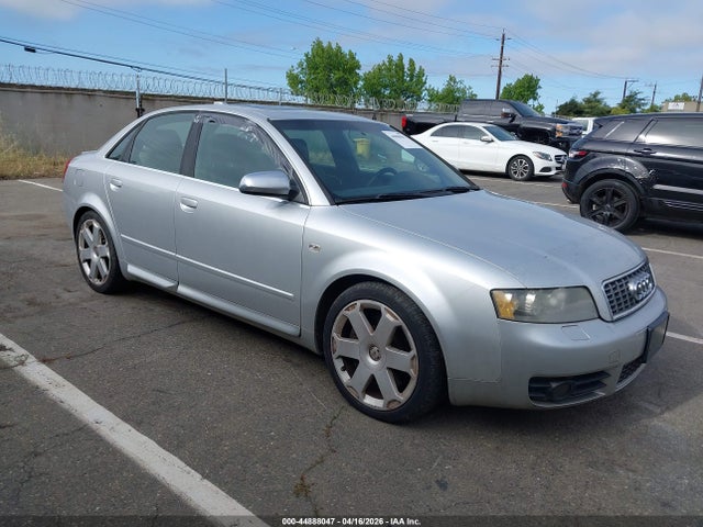 2004 AUDI S4 WAUPL68EX4A283836
