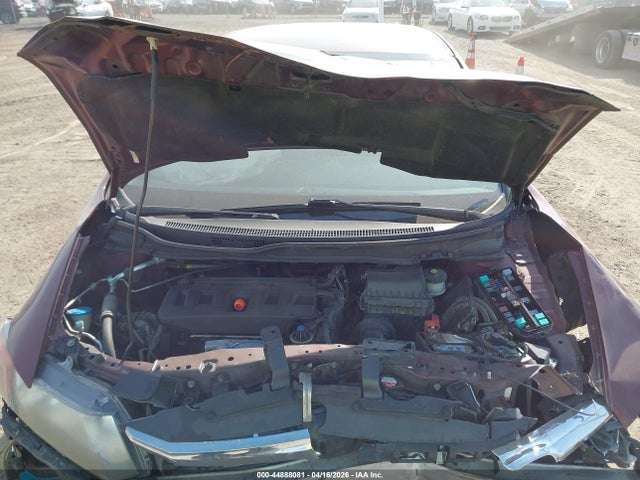 2012 Honda Civic Lx მანქანა იყიდება აუქციონზე, vin: 19XFB2F50CE095724, აუქციონის ნომერი: 44888081