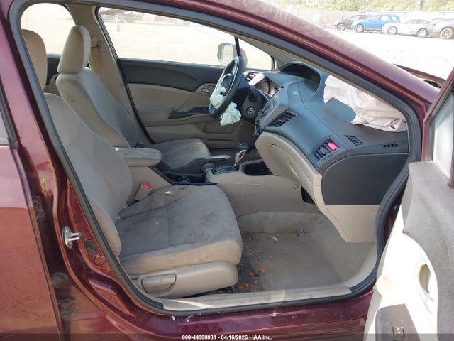 2012 Honda Civic Lx მანქანა იყიდება აუქციონზე, vin: 19XFB2F50CE095724, აუქციონის ნომერი: 44888081