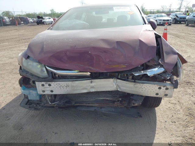 2012 Honda Civic Lx მანქანა იყიდება აუქციონზე, vin: 19XFB2F50CE095724, აუქციონის ნომერი: 44888081