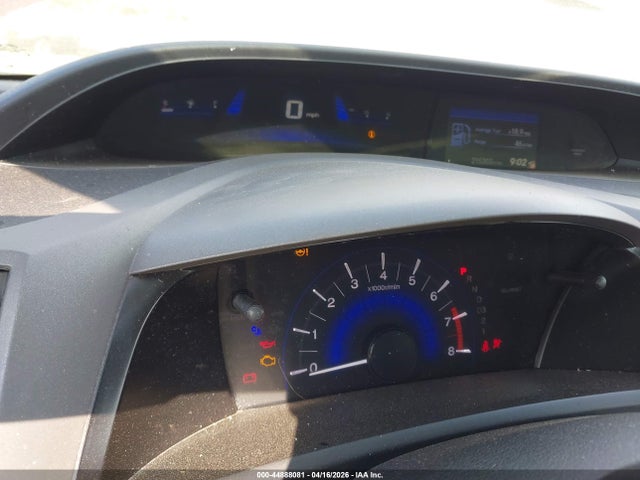 2012 Honda Civic Lx მანქანა იყიდება აუქციონზე, vin: 19XFB2F50CE095724, აუქციონის ნომერი: 44888081