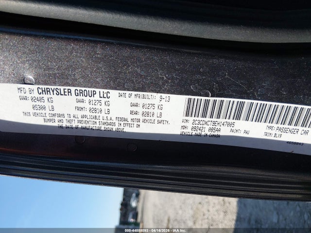 Продаж на аукціоні авто 2014 Dodge Charger R/t Plus, vin: 2C3CDXCT9EH147005, номер лоту: 44888093