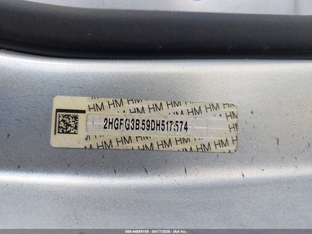 44888109 :رقم المزاد ، 2HGFG3B59DH517574 vin ، 2013 Honda Civic Lx مزاد بيع