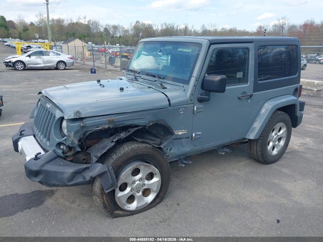 44888192 :رقم المزاد ، 1C4GJWBG6EL314427 vin ، 2014 Jeep Wrangler Sahara مزاد بيع