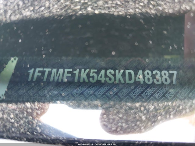 Aukcja sprzedaży 2025 Ford F-150 Xl, vin: 1FTMF1K54SKD48387, numer aukcji: 44888213