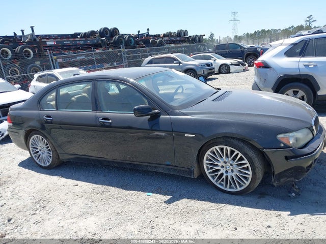 2007 Bmw 750li მანქანა იყიდება აუქციონზე, vin: WBAHN83557DT75795, აუქციონის ნომერი: 44888243