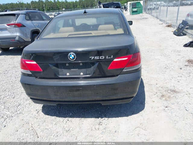 2007 Bmw 750li მანქანა იყიდება აუქციონზე, vin: WBAHN83557DT75795, აუქციონის ნომერი: 44888243