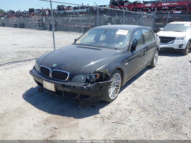 2007 Bmw 750li მანქანა იყიდება აუქციონზე, vin: WBAHN83557DT75795, აუქციონის ნომერი: 44888243